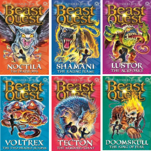 Beast Quest Series 10 : 6 Books Collection Set  By Adam Blade