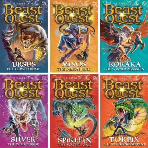 Beast Quest Series 9 : 6 Books Collection Set  By Adam Blade