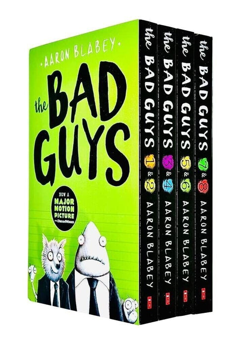 The Bad Guys 1-8 Collection 4 Books Set