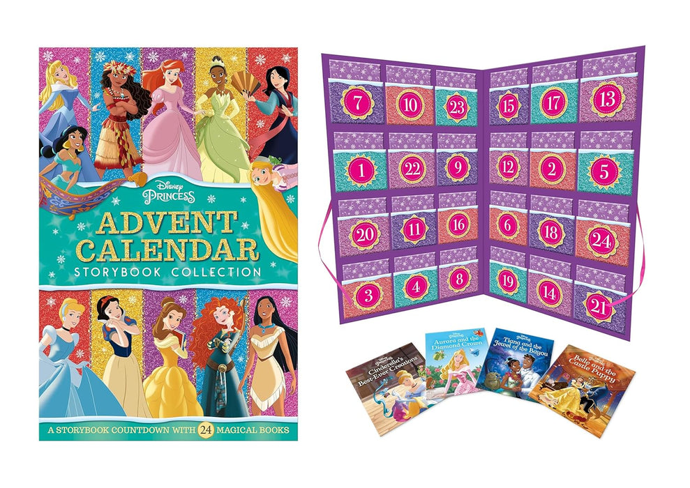 Disney Princess Advent Calendar 24 Storybook Collection