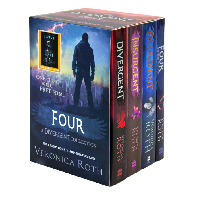 Divergent Insurgent Allegiant Trilogy 4 Books Collection Box Set