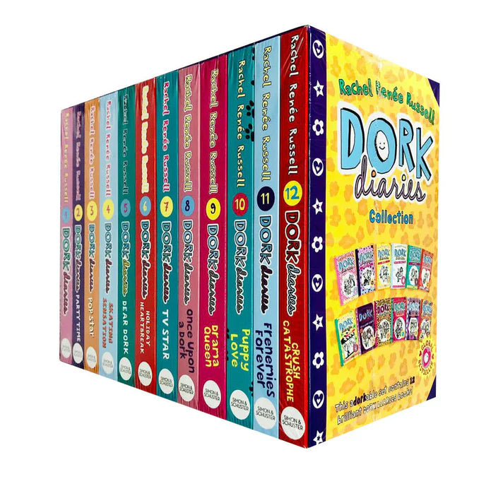Dork Diaries 12 Book Slipcase By Rachel Renee Russell