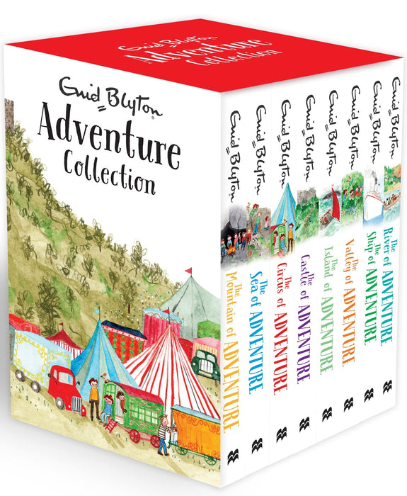 Enid Blyton Adventure Series 8 Book Box Set Collection