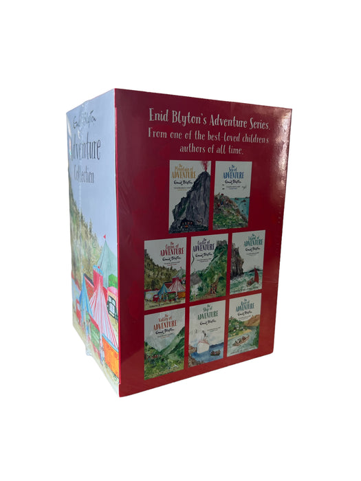 Enid Blyton Adventure Series 8 Book Box Set Collection