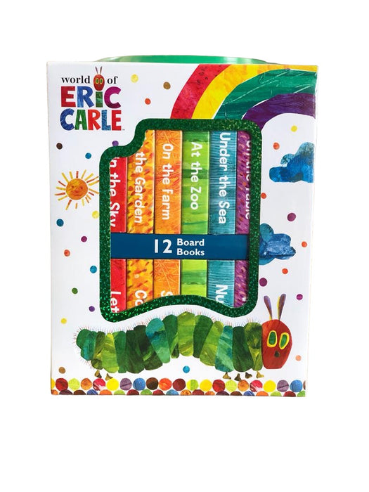 My First Library World Of Eric Carl 12 Board Books Box Set By Pixar