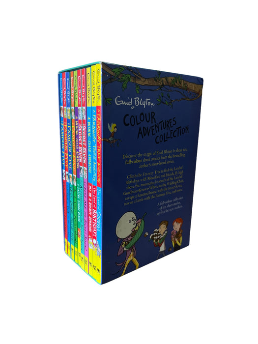 Enid Blyton Colour Adventures 10 Book Collection Set