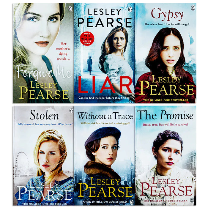 Lesley Pearse Young Adult 6 Books Collection Set - Stolen, Forgive Me