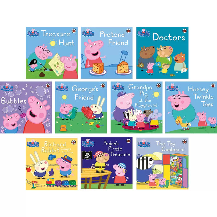 Peppa Pig 10 Book Story Collection Set