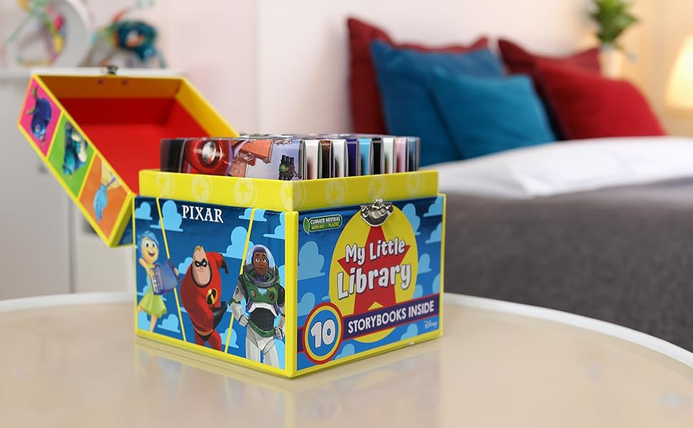 Disney Pixar: My Little Library 10 Book Collection - Toy Story, Nemo