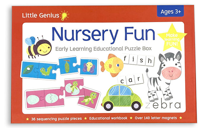 Little Genius Nursery Fun Early Learning Puzzle Box