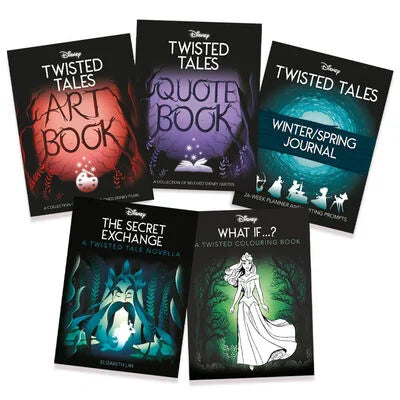 Disney Twisted Tales Advent Calendar: 10 Book Collection