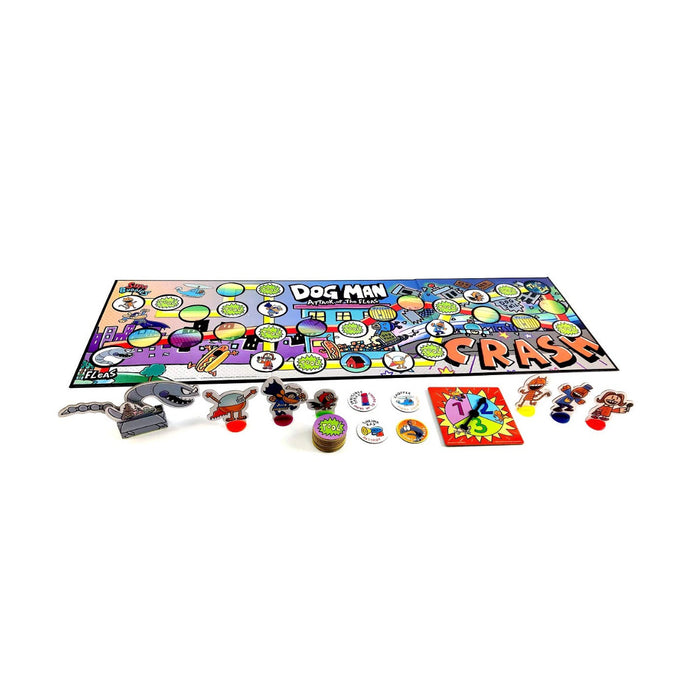 Dog Man Attack of the Fleas Board Game