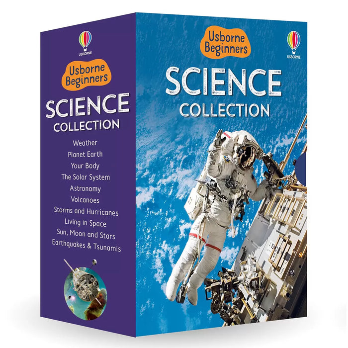 Usborne Beginners Science 10 Book Collection Set