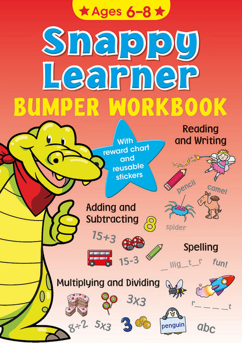 Early learning Snappy Learner 6-8 Years Bumper Workbook