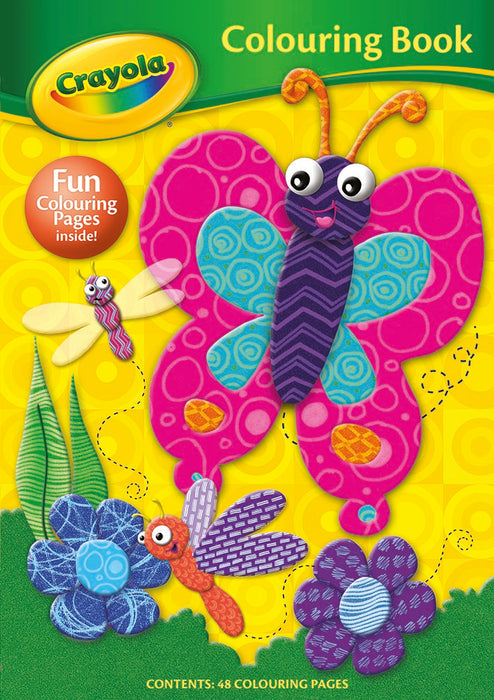 Crayola Colouring Book – Butterfly Cover