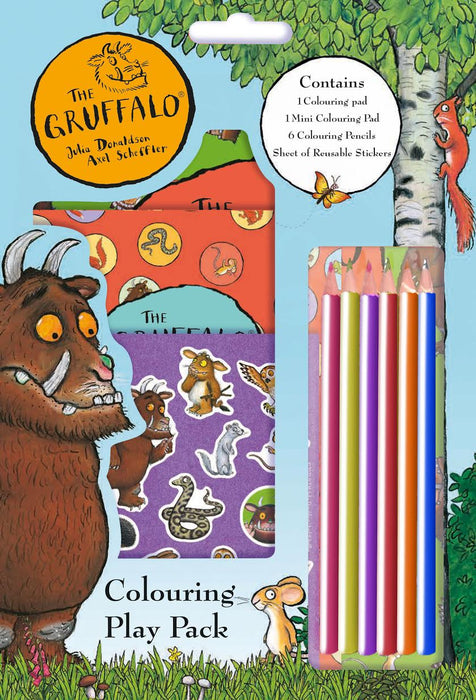 The Gruffalo Colouring Play Pack