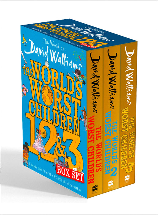 David Walliams: The World’s Worst Children 1, 2 & 3 Collection Box Set