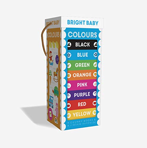 Bright Baby Colours Chunky Book Tower By Fiona Powers