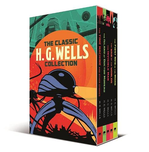 The Classic H. G. Wells 5 Book Collection Set