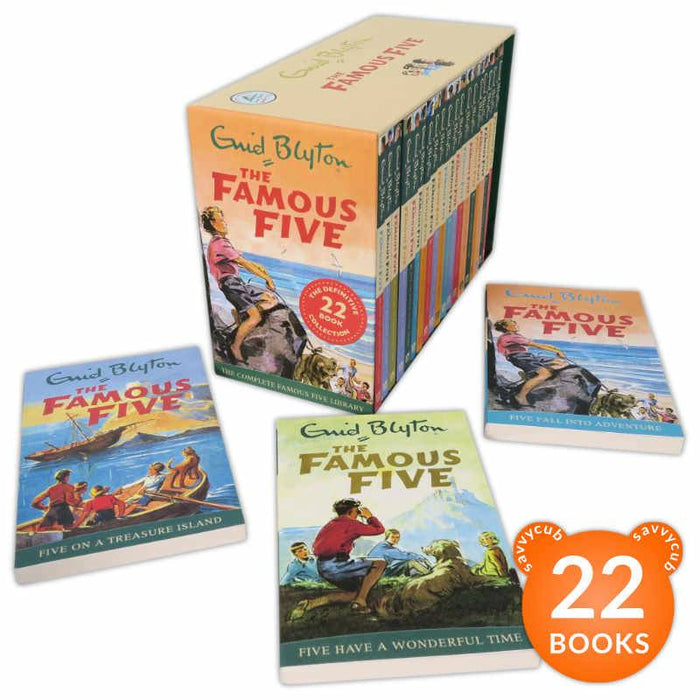 The Famous Five - 22 Books Box Set Collection