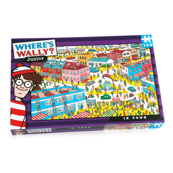 Where's Wally In Town Puzzle 100 piece Puzzle