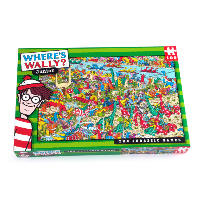 Where's Wally - Jurassic Games 100 piece Puzzle