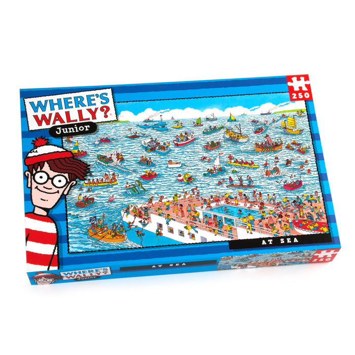 Where's Wally At Sea 250 piece Puzzle
