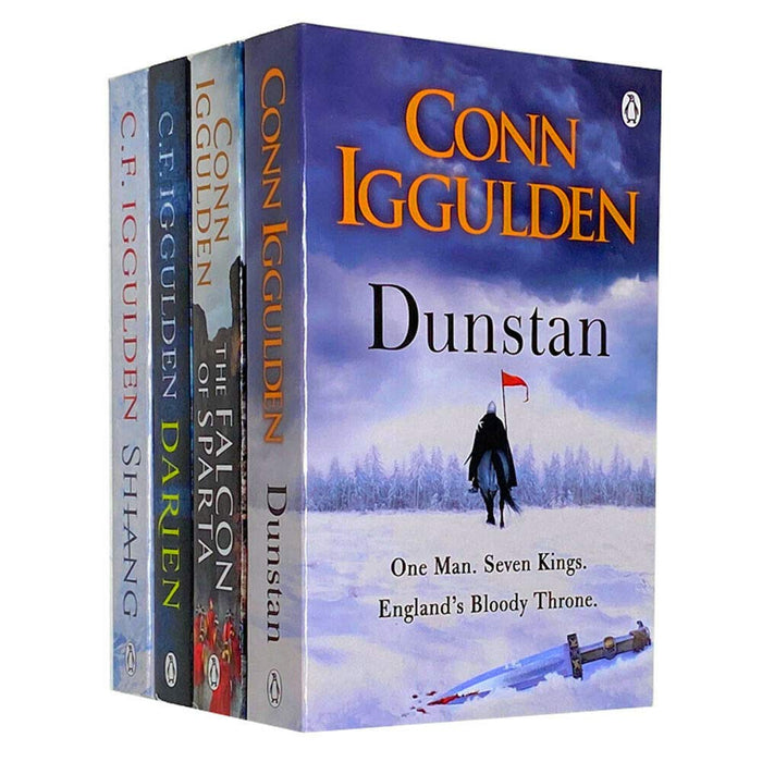 Conn Iggulden Series 4 Book Collection Set Inc. Darien, Shiang, The Falcon of Sparta...
