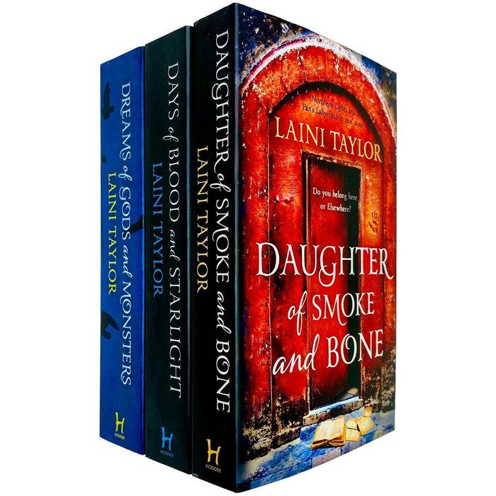 Daughter of Smoke and Bone Trilogy Series 3 Book Collection Set By Laini Taylor