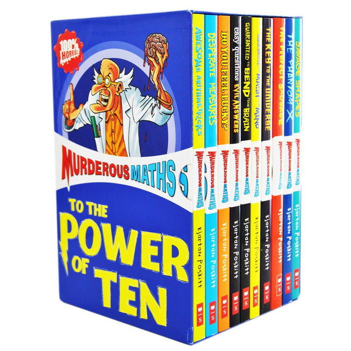 Murderous Maths: The Power of Ten 10 book Collection Set