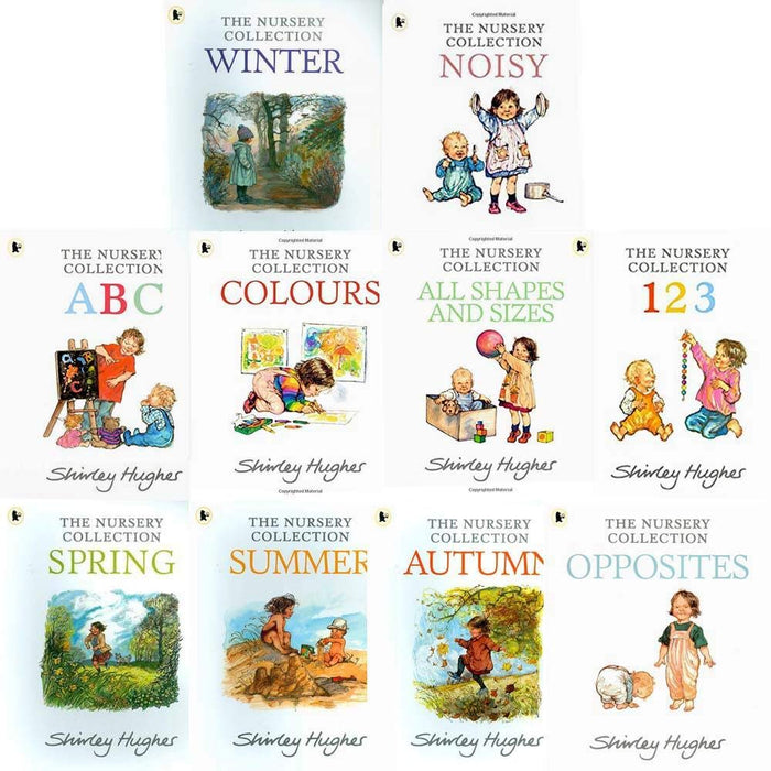 The Nursery 10 Book Collection Set By Shirley Hughes
