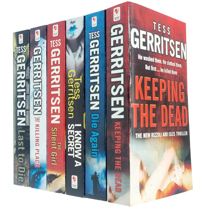 Tess Gerritsen Rizzoli & Isles Series 7-12 - 6 Book Collection Set