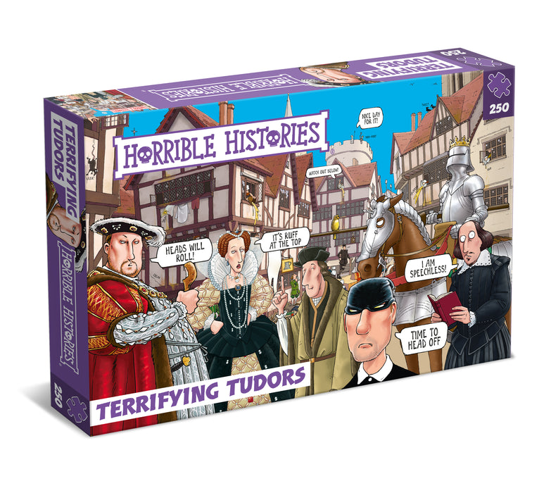 Horrible Histories Terrifying Tudors 250 Piece Puzzle