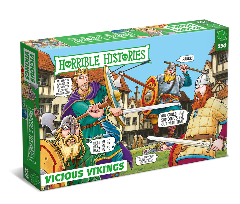 Horrible Histories Vicious Vikings 250 Piece Puzzle