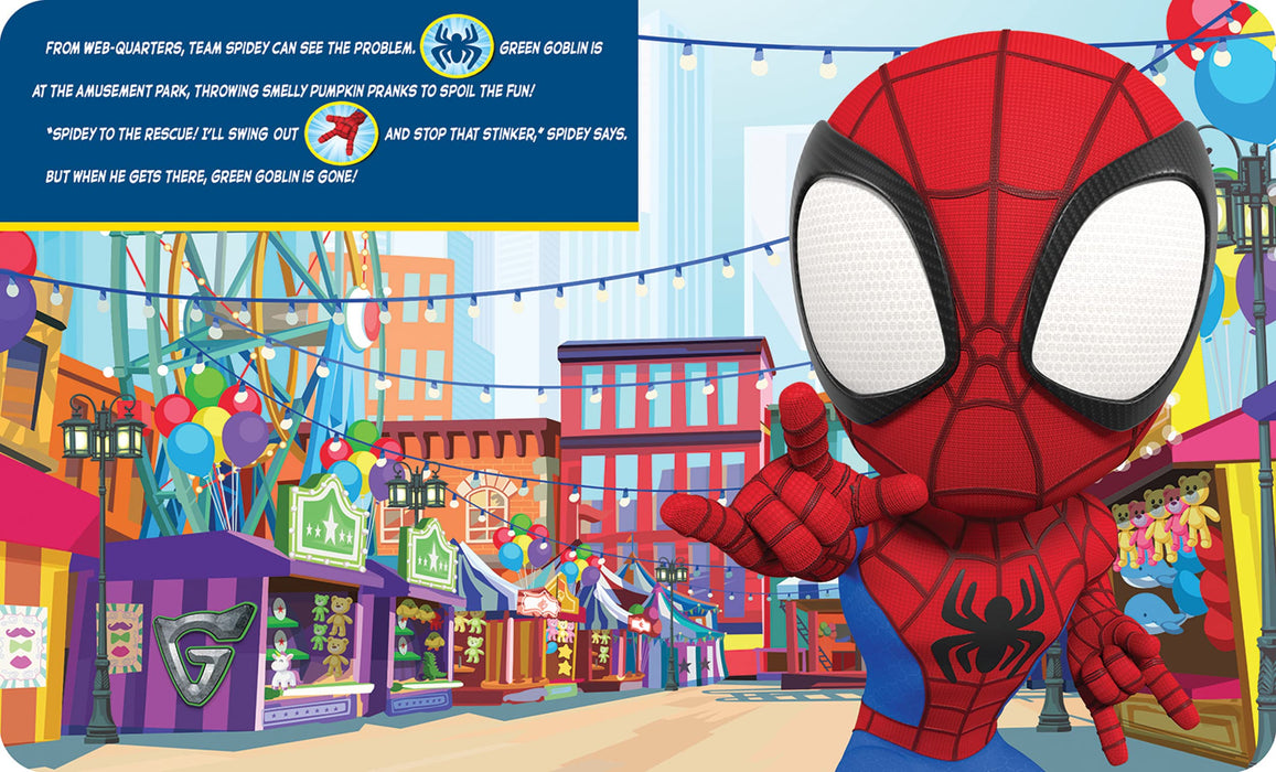 Marvel Spidey & His Amazing Friends: Go-Webs-Go!: Interactive Book and 5-Sound Wristband Set