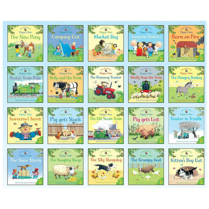 Usborne Farmyard Tales 20 Book Collection Set