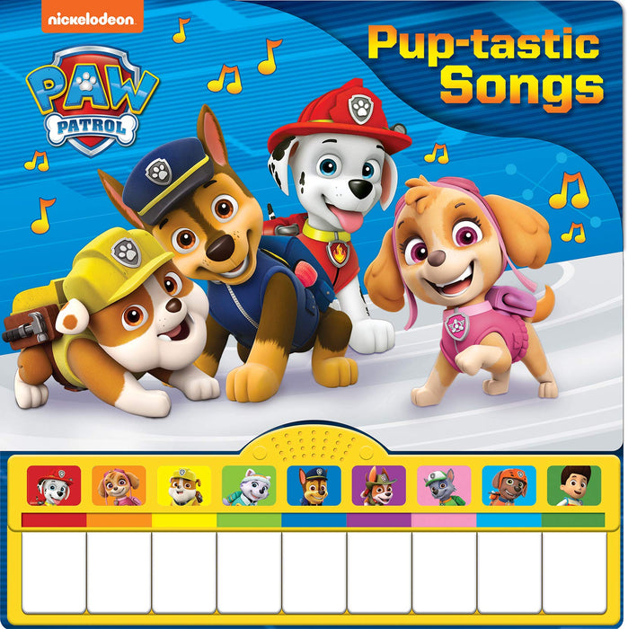 Paw Patrol Puptastic Songs Piano Board Book