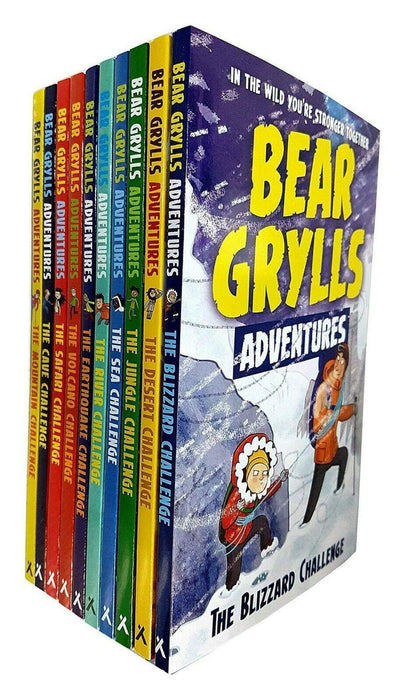 Bear Grylls Adventure 10 Book Collection Set