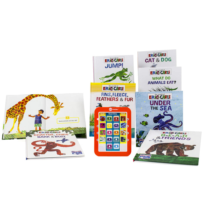 World of Eric Carle Me Reader and 8 Look and Find Sound Book Library
