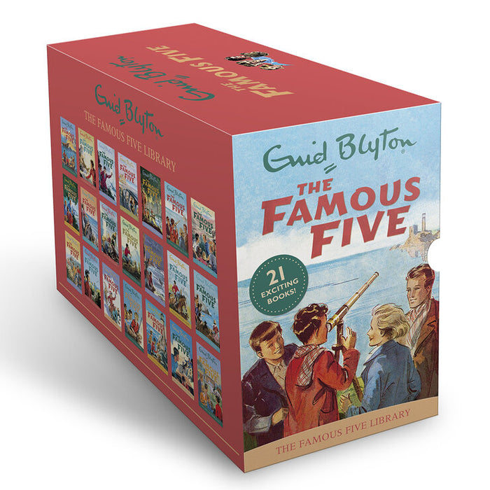 The Famous Five 21 Book Collection Set by Enid Blyton