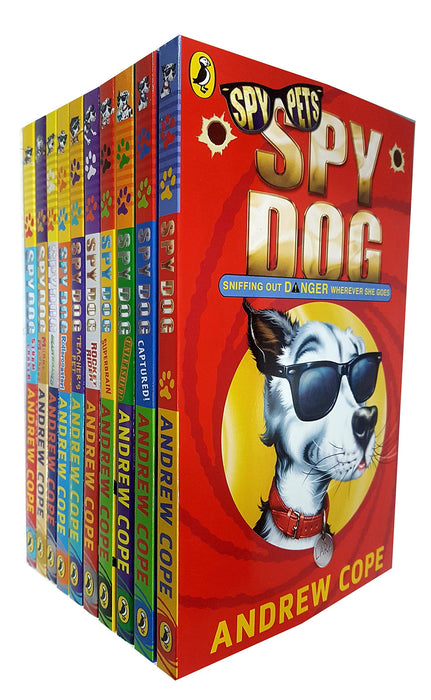 Spy Dog Series 10 Book Collection Set By Andrew Cope