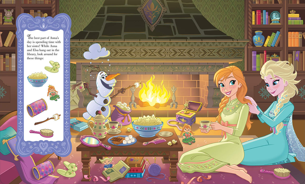 Disney Frozen First Look and Find Book and Giant Puzzle