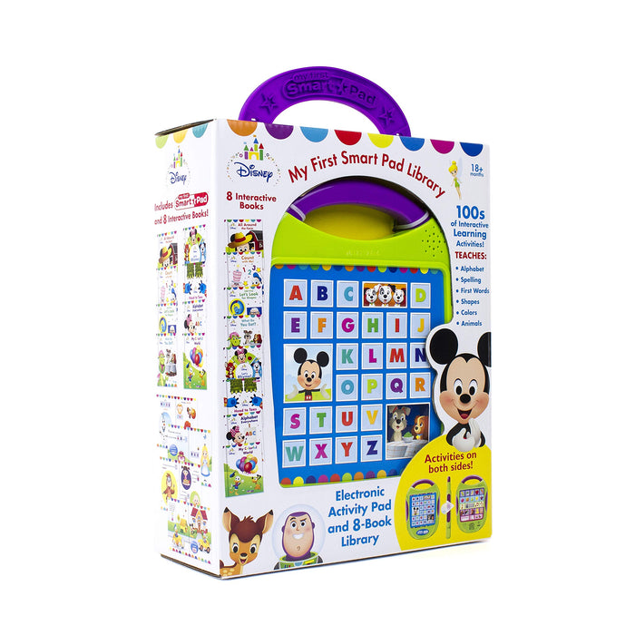 Disney Baby: Mickey, Minnie, Toy Story, and more! My First Smart Electronic Activity Pad and 8-Book Library