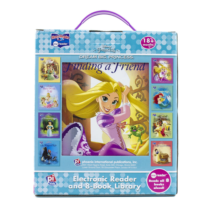Disney Princess Dream Big Electronic Me Reader Jr and 8 Look and Find Sound Book Library