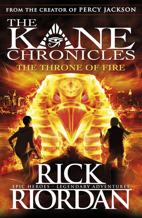 The Throne of Fire (The Kane Chronicles Book 2) By Rick Riordan