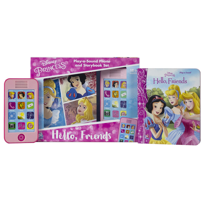 Disney Princess Hello Friends: Play-a-Sound Book and Phone Set