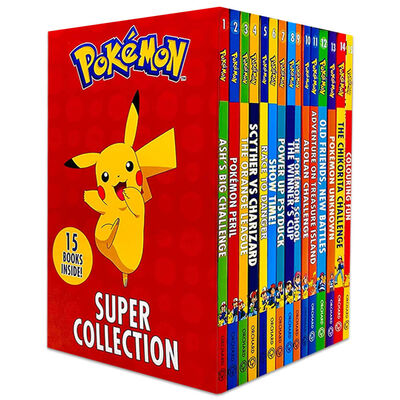 Pokemon Super 15 Book Collection