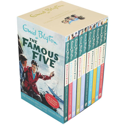 The Famous Five 10 Book Collection Set by Enid Blyton