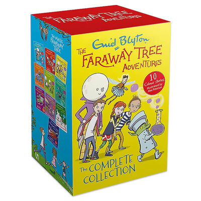 The Faraway Tree Adventures 10 Book Collection Set By Enid Blyton