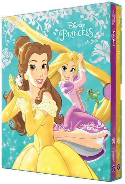 Disney Princess 2 Book Slipcase, Tangled & Beauty and the Beast